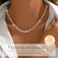 💎50% KORTING NU✨Verstelbare Strass Blad Link Ketting & Armband Set – Elegant Ontwerp, Sprankelende Kristallen & Perfect Cadeau🍃