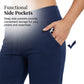 🔥Zolang de voorraad strekt: 50 % korting!🎉Dames 3/4-joggingbroek – gebreide stof, hoge tailleband met trekkoord, met zakken