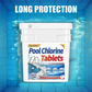 🏊 50% Korting – Langwerkende Chloortabletten voor Zwembaden | Helder Water Zonder Gedoe
