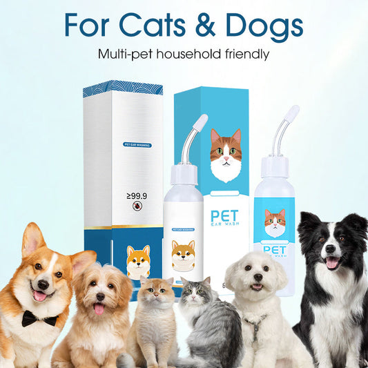 🐶🐱 Oorreiniger voor Katten & Honden – Milde Verzorging voor Dagelijkse Oorhygiëne ✨