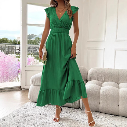 👗 50% KORTING! Romantische lange, getailleerd en van soepel vallende stof, geschikt voor elke gelegenheid ✨