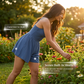 🥳Laatste dag: speciale prijs van !!🌿 50% KORTING! Geribbelde gebreide jumpsuit voor dames – Ademend en huidvriendelijk, behoudt zijn vorm. Uitlopende rok met verborgen broekje, kruipt niet omhoog. 6 kleuren. Moeiteloze elegantie voor elke dag. 👙✅