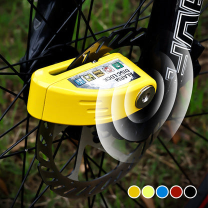 🔥Een krachtige afschrikking van 110 dB! 🚨 Schijfremslot voor motoren en fietsen met alarmfunctie 🔒 Profiteer nu van 50% korting