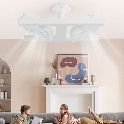 💡🌀 Moderne 2-in-1 LED-plafondventilator met verlichting ✨