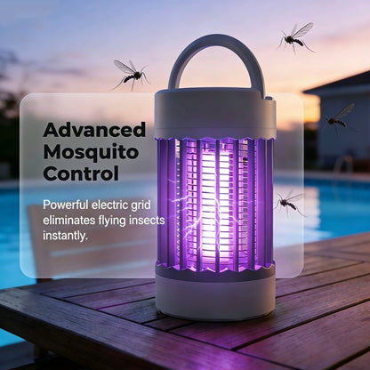 🌞Fris De Lente In Met 50% Korting!⚡2-in-1 Muggenlamp & LED Sfeerlicht | Fluisterstil & Veilig | USB Oplaadbaar voor Binnen & Buiten (Overkapping)