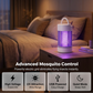 🌞Fris De Lente In Met 50% Korting!⚡2-in-1 Muggenlamp & LED Sfeerlicht | Fluisterstil & Veilig | USB Oplaadbaar voor Binnen & Buiten (Overkapping)