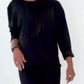 👗✨ Casual sweaterjurk – ronde hals, voor dames 🧥🌸