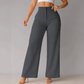 🎁2026 Nieuw binnen 50% KORTING💥⏰🎁Dames Effen Kleur Casual Broek met Wijde Pijpen