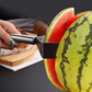 🍉 Multifunctionele meloensnijder voor driehoekige stukken | Snijdt perfecte partjes • Eenvoudig in gebruik