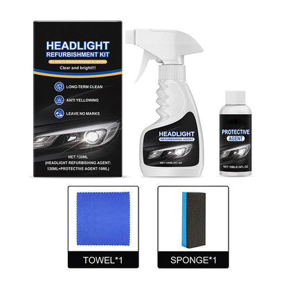 🚗 Auto koplamp herstelset | **Verwijdert doffe & gele lagen • Kristalhelder