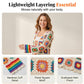 🧶👚 Retro gehaakte top met uitgesneden details en lange mouwen ✨🕰️