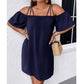 🔥Topaanbieding: 50% KORTING! 👗 Elegante effen jurk