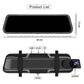 ⏳Tijdelijke aanbieding⏰Dashcam met touchscreen en achteruitrijcamera