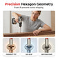 ❄️Zomerfresh 50% Korting!🔩Professionele Magnetische Zeskant Bitset – S2 Stalen Hex Bits voor Boormachine, Schroevendraaier & DIY Klussen