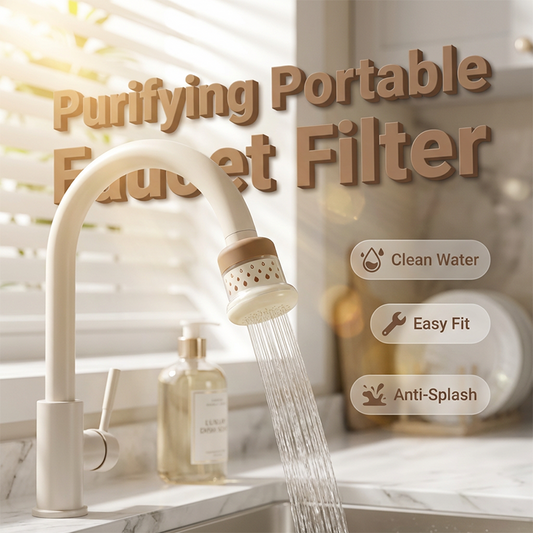 💧🚰 Draagbaar Kraanwaterfilter ♻️✅