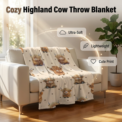 🧸✨ Ultrazachte bedrukte flanellen plaid 🛋️💤