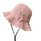 🥳ZOMERUITVERKOOP🥳💞Meer dan 50.000 verkocht!💥50% korting! 🔥Gehaakte bucket hat voor dames met bloemaccent