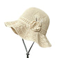 🥳ZOMERUITVERKOOP🥳💞Meer dan 50.000 verkocht!💥50% korting! 🔥Gehaakte bucket hat voor dames met bloemaccent