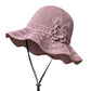 🥳ZOMERUITVERKOOP🥳💞Meer dan 50.000 verkocht!💥50% korting! 🔥Gehaakte bucket hat voor dames met bloemaccent