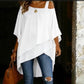 🔥Tijdelijke aanbieding: 50% korting - Asymmetrische casual blouse met losse pasvorm voor dames