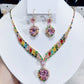 💎Beperkte tijd 50% korting✨Fonkelende hartensieraden set – ketting & oorbellen, elegant, lichtgewicht💖