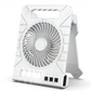 ✨ Buitenventilator op zonne-energie – oplaadbaar, superstil, met ledverlichting 💡