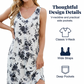 👗🌼 Women's Casual Printed Spaghetti Strap Sleeveless Dress 🌞🌿