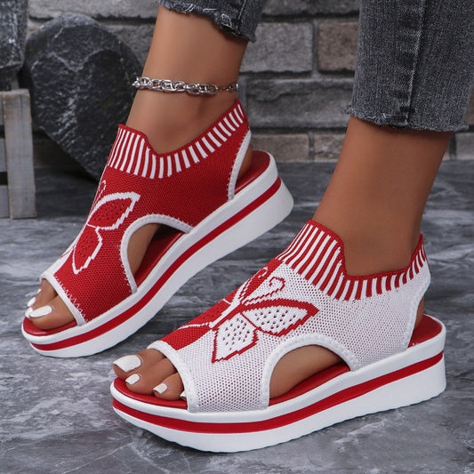 🔥 ZOMER DEAL ☀️ Platform Sandalen Open Teen 💃 Comfort & Stijl