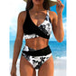 🌸👙🌊 Dames bikini set met bloemenprint en hoge taille 🩱💐🌞