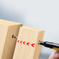 ✍️ Koop 1 krijg 1 gratis! 📏 Diepgat Marker – 45mm Lange Punt, Waterbestendig & Sneldrogend – Voor Moeilijk Bereikbare Plekken, Ingebouwde Liniaal & Pocketclip 🔧