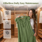 Casual mouwloze jurk met V-hals en ruches voor dames