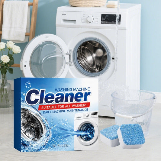 🧼🌀✨ Reinigingstabletten voor een grondige reiniging van de wasmachine 💧🧺