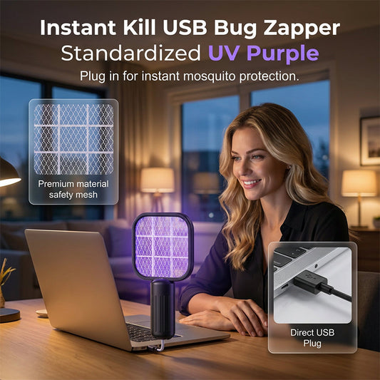 USB-Aangedreven Elektrische Muggenmepper met Lamp