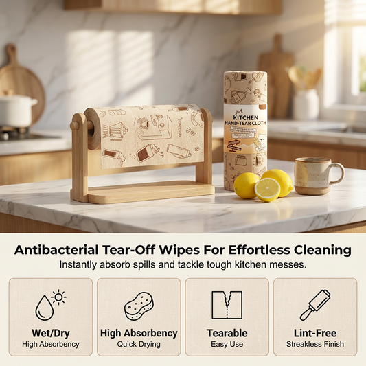 📢📢50 % korting!! 🧼✨ Antibacteriële afscheurdoekjes voor nat en droog schoonmaken