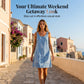 Casual denim overgooierjurk voor dames