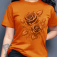 Elegant T-shirt met rozenprint voor dames