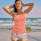 Tweedelig Tankini-Set Met Buikcontrole – Stijlvol & Comfortabel In Het Water