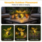 🌙🍃TIJDELIJK 50% KORTING! Hangende zonne-bijenlamp – Warme amberkleurige gloed, flikkervrij, perfect voor tuinfeesten, kamperen of kinderkamers – Verspreid vreugde, dag en nacht! 🌞🌜