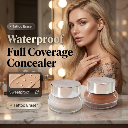 🔥🧴 50% korting! ✨Water- en zweetbestendige concealer die tatoeages bedekt