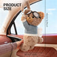 ❄️Zomerfresh 50% Korting!🧸Pluche Beer Tissuehouder voor Auto – Schattige Hangende Tissuebox voor Hoofdsteun, Stoel & Interieur