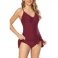 🩱Zomeruitverkoop 50% KORTING👙Dameszwempak met buikcorrection, slanke pasvorm, grote maten