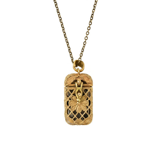 Vintage tarot-medaillonketting