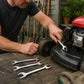 Professionele set open-eindsleutels van chroom-vanadium