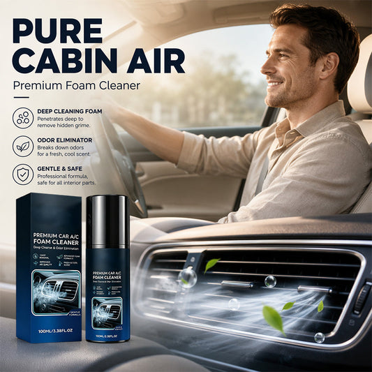 💥【LIMITED TIME 50% OFF】🔥 Auto Airco Schuimreiniger | Diepe Penetratie Verwijdert Schimmel & Bacteriën | Actief Schuim Hecht aan Kanalen | 3 Stappen Eenvoudig | 100ml Geconcentreerd