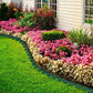 🏡 50% KORTING! 🌿 Tuinrand 10 m met 30 haringen – Duurzaam PE‑materiaal, eenvoudig te knippen en snel te plaatsen – Perfect voor het afbakenen van gazons en plantenbedden 🌱