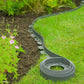 🏡 50% KORTING! 🌿 Tuinrand 10 m met 30 haringen – Duurzaam PE‑materiaal, eenvoudig te knippen en snel te plaatsen – Perfect voor het afbakenen van gazons en plantenbedden 🌱