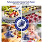 🔥Superaanbieding: 50% KORTING🔥 Elektrische fruitenschiller en mixer – 2-in-1, oplaadbaar via USB, bediening met één druk op de knop, schilt in 10 seconden 🍎