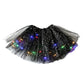 ✨ LED Verlichte Pailletten Tutu Rok – Sterren Mesh Prinsessenrok voor Meisjes en Volwassenen ✨