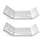 Opvouwbaar Bluetooth-toetsenbord met touchpad