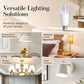 Cilindrische decoratieve LED-lamp van kristal